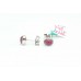 Handcrafted Studs Women's 925 Sterling Silver Natural Red Ruby Gem Stone